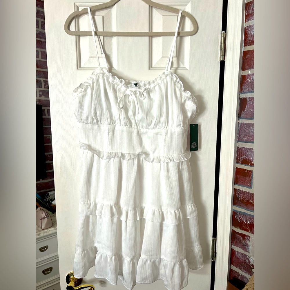 Wild Fable White Dress NWT